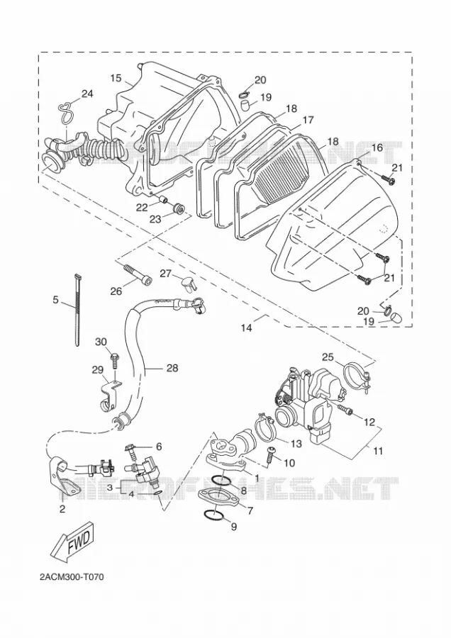 INLAAT Yamaha SCOOTER 50 2018 NEOS 4 UBS  YN50FU