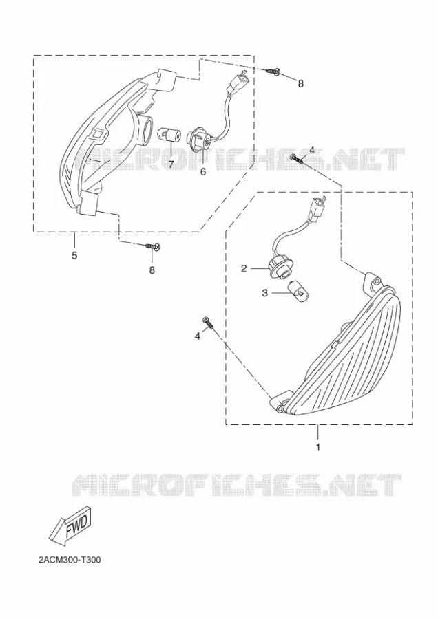 KNIPPERLICHT Yamaha SCOOTER 50 2018 NEOS 4 UBS  YN50FU