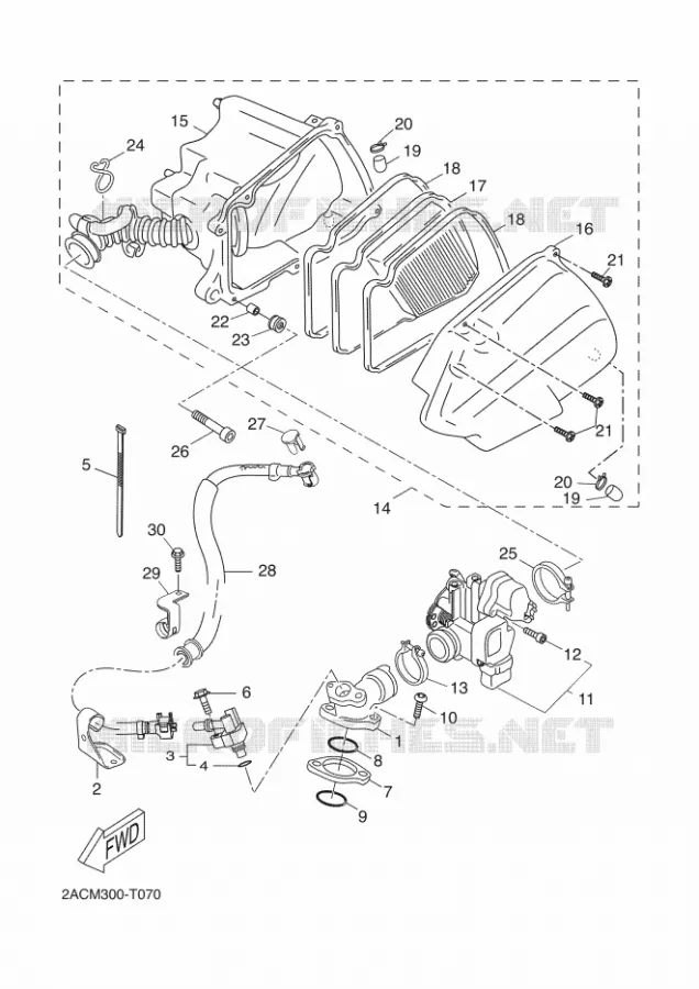 INLAAT Yamaha SCOOTER 50 2018 NEOS 4 UBS  YN50FU