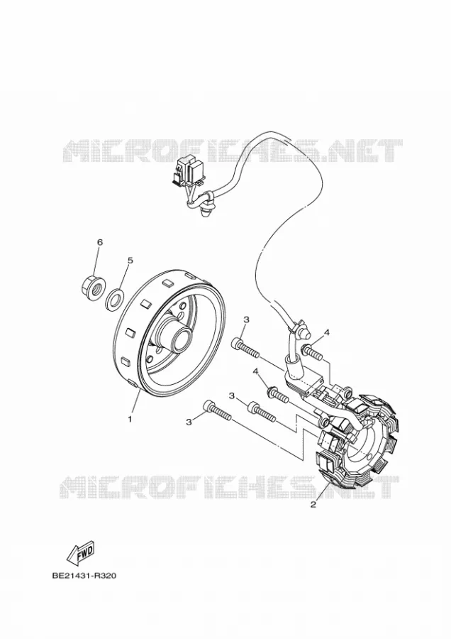 DYNAMO Yamaha SCOOTER 155 2018 TRICITY  MWS150-A