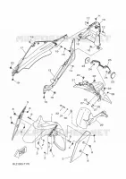 SPATBORD voor Yamaha XMAX 125 ABS 2018