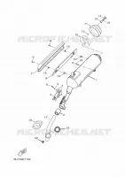UITLAAT voor Yamaha XMAX 125 ABS 2018