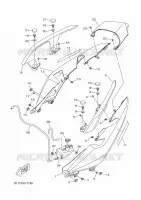 ZIJKUIPDEEL voor Yamaha XMAX 125 ABS 2018
