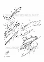 STANDAARD / VOETSTEUN 2 voor Yamaha XMAX 125 ABS 2018