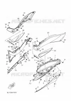 STANDAARD / VOETSTEUN 2 voor Yamaha XMAX 125 ABS 2018