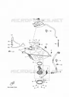 BENZINE TANK voor Yamaha XMAX 125 ABS 2018