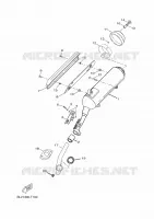 UITLAAT voor Yamaha XMAX 125 ABS 2018