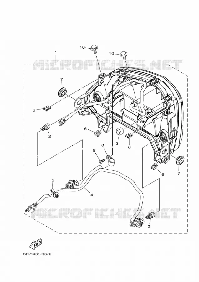 ACHTERLICHT Yamaha SCOOTER 125 2018 TRICITY ABS  MWS125-A