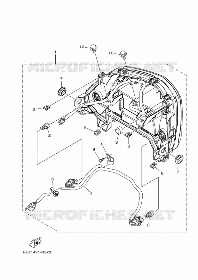 ACHTERLICHT Yamaha SCOOTER 125 2018 TRICITY ABS  MWS125-A
