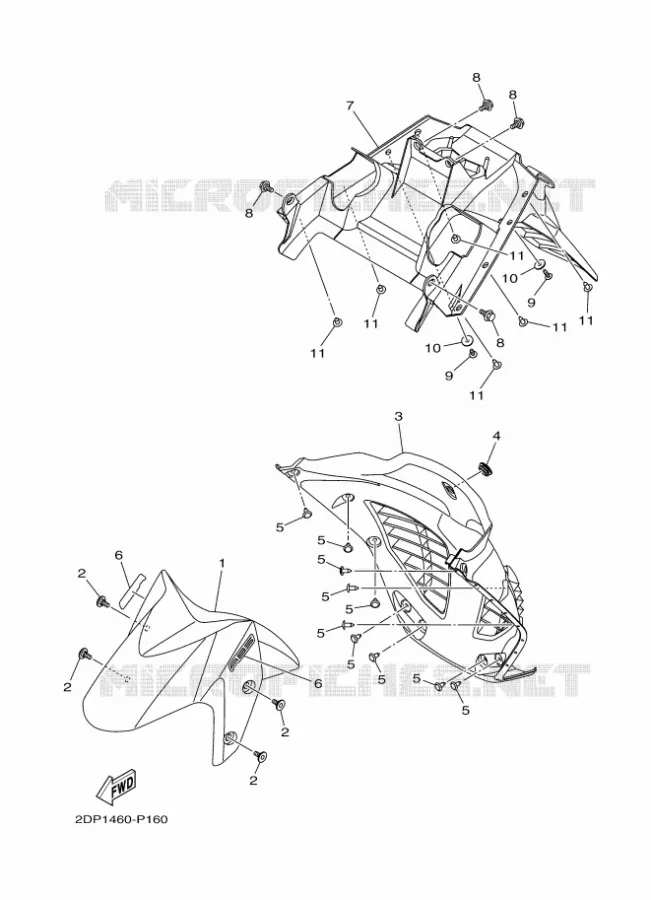 SPATBORD Yamaha SCOOTER 150 2018 NMAX  GPD150-A