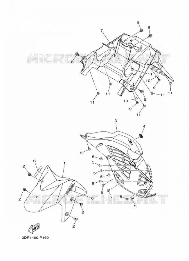 SPATBORD Yamaha SCOOTER 150 2018 NMAX  GPD150-A