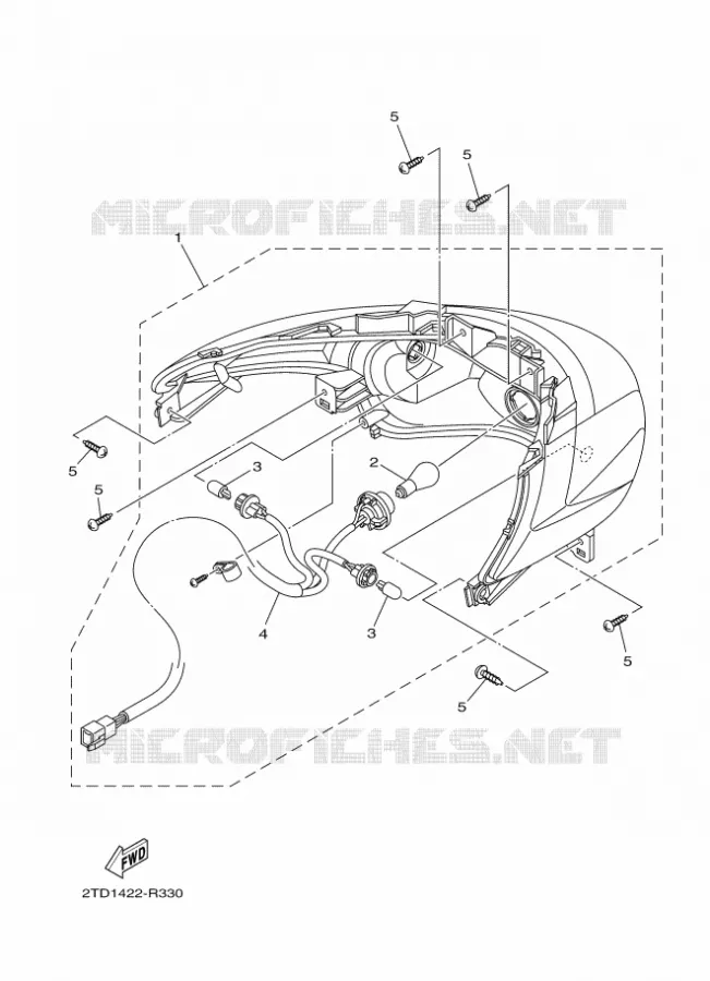 ACHTERLICHT Yamaha SCOOTER 125 2018 MBK DELIGHT  LTS125-C