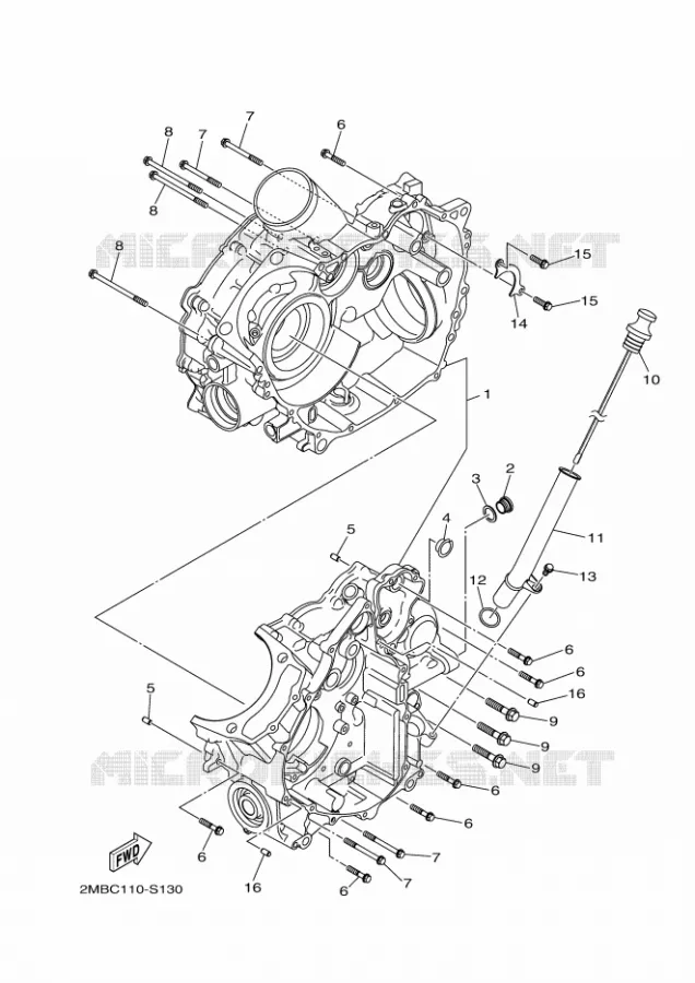 CARTERDELEN Yamaha SIDE BY SIDE 700 2018 WOLVERINE  YXE700E