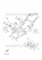 FRAME voor Yamaha YP125RA 2012