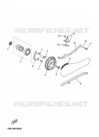 NOKKENAS / KETTING voor Yamaha YP125RA 2012