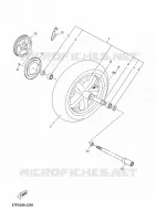 VOORWIEL voor Yamaha YP125RA 2012