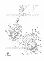 CARTERDELEN voor Yamaha YBR125E 2008