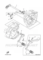 SCHAKEL STANG / PEDAAL voor Yamaha YBR125E 2008