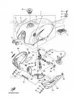 BENZINE TANK voor Yamaha YBR125E 2008