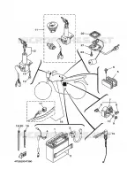 ELECTRISCH 1 voor Yamaha YBR125E 2008
