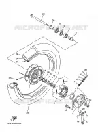 WIEL VOOR 2 voor Yamaha YBR125E 2008