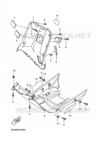 BEENSCHERM voor Yamaha BW'S 50 2012
