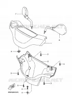 KAP 1 voor Yamaha BW'S 50 2012