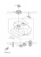 OLIE RESERVOIR voor Yamaha BW'S 50 2012