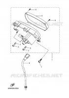 TELLERSET voor Yamaha BW'S 50 2012
