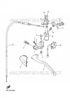 STUURSCHAKELAAR / HEVEL voor Yamaha YZ 250 F 2009