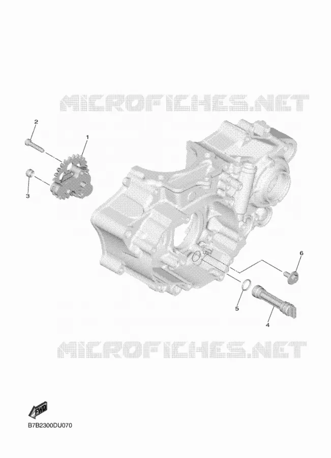 OLIEPOMP Yamaha MOTO 250 2019 YZF  YZ250F