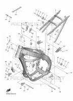 FRAME voor Yamaha YZ 250 F 2019
