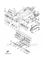 ACHTERBRUG voor Yamaha YZ 250 2-STROKE 2018