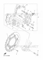 REMKLAUW VOOR voor Yamaha YZ 250 2-STROKE 2018