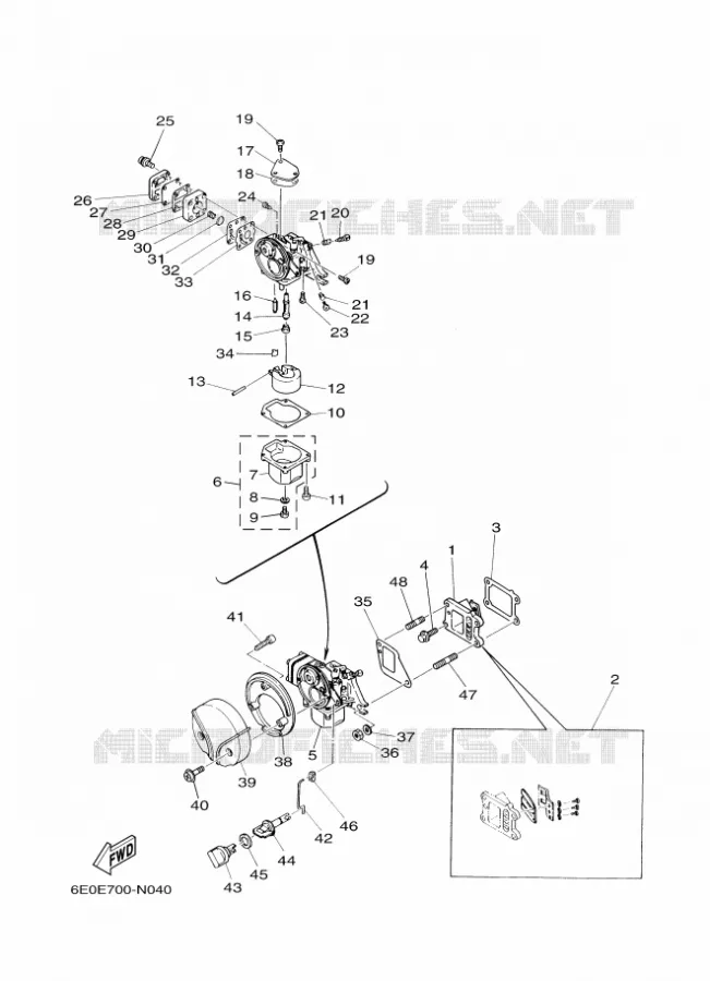 INLAAT Yamaha OUTBOARD ENGINES 5hp (3.7kW) 2015 5  5CMHS