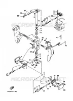 HOUDER 2 voor Yamaha 90A 2 Stroke 2000