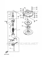 STARTMOTOR voor Yamaha C40T Electric Start, Power Trim & Tilt 1996