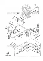 ELECTRISCH 1 voor Yamaha E40G Enduro, Manual Starter, Tiller Handle, Manual Tilt, Pre-Mixing 2008