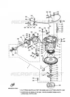KICKSTART PEDALEN voor Yamaha E55C Enduro, Manual Starter, Tiller Handle, Manual Tilt, Pre-Mixing, Shaft 20