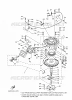 KICKSTART PEDALEN voor Yamaha E60H Enduro, Manual Starter, Tiller Handle, Hydro Trim & Tilt, Pre-Mixing, Shaft 20