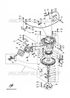 KICKSTART PEDALEN voor Yamaha E60H Enduro, Manual Starter, Tiller Handle, Hydro Trim & Tilt, Pre-Mixing, Shaft 20