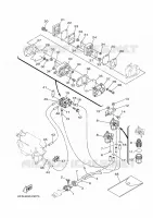 BRANDSTOF SYSTEEM 1 voor Yamaha 40G Enduro, Kerosene, Manual Starter, Tiller Handle, Pre-Mixing, Shaft 20