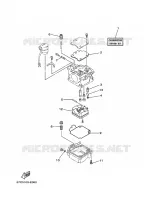 REPARATIESET 2 voor Yamaha F40B Electric Starter, Remote Control, Power Trim & Tilt, Shaft 20