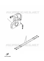 AFSTANDSBEDIENING voor Yamaha F40B 4 Stroke 2008