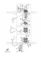 CARBURATEUR voor Yamaha F40B 4 Stroke 2008