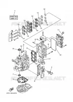 REPARATIESET 1 voor Yamaha F40B 4 Stroke 2002