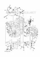 ELECTRISCH 1 voor Yamaha F40G Electric Starter, Remote Control, Power Trim & Tilt, Shaft 20