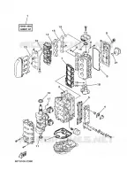 REPARATIESET 1 voor Yamaha F50A Electric Starter, Remote Control, Hydro Trim & Tilt, Shaft 20
