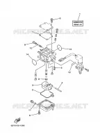 REPARATIESET 2 voor Yamaha F50A Electric Starter, Remote Control, Hydro Trim & Tilt, Shaft 20