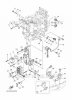 ELECTRISCH 2 voor Yamaha F60F Elecric Starter, Tiller Handle, Power Trim & Tilt, Shaft 20
